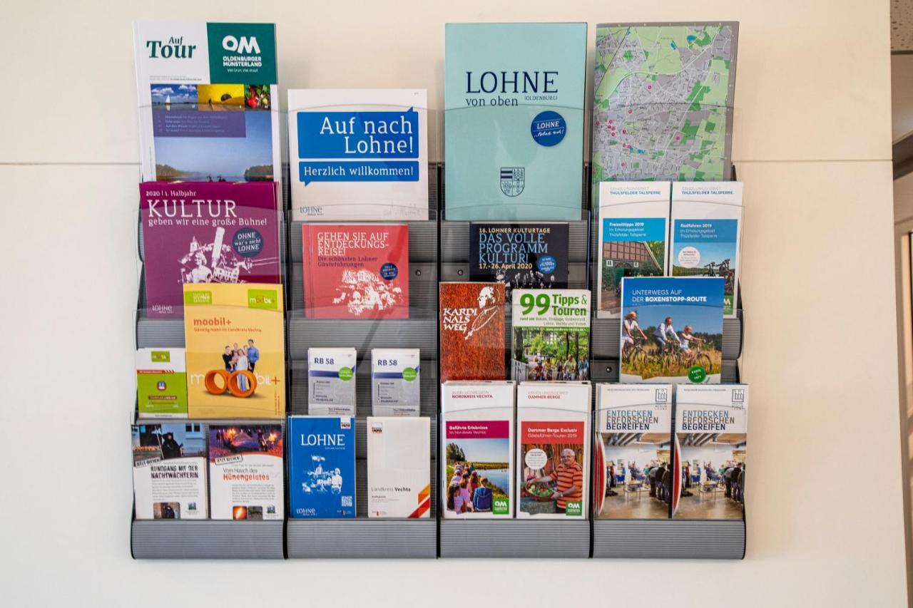 Stadthotel Lohne, Self Check In, Mit Baeckerei Und Cafe Löhne Esterno foto